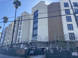 College View Apartments is under construction near San Diego State University.