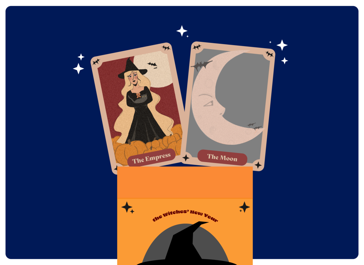 October themed tarot cards.