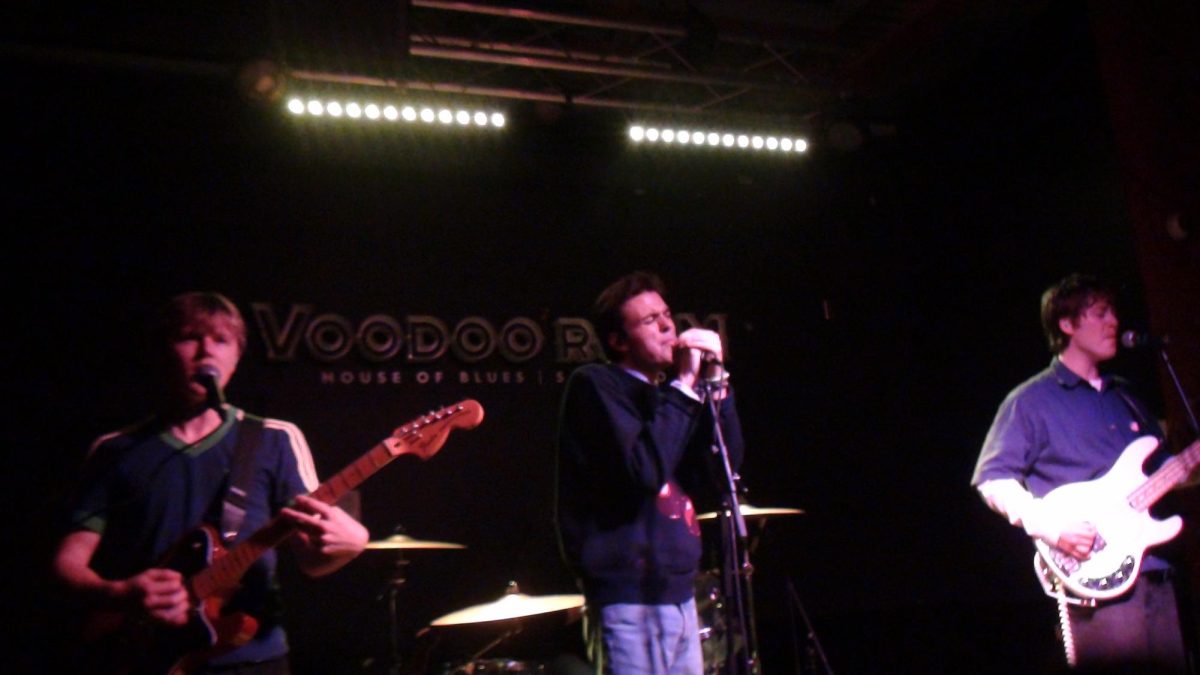 George Smith, Blake Richardson and Reece Bibby perform at House of Blues Voodoo Room on Oct. 22, 2024 in San Diego.