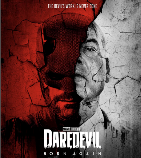 “Daredevil: Born Again” series poster. Courtesy of Disney Plus.