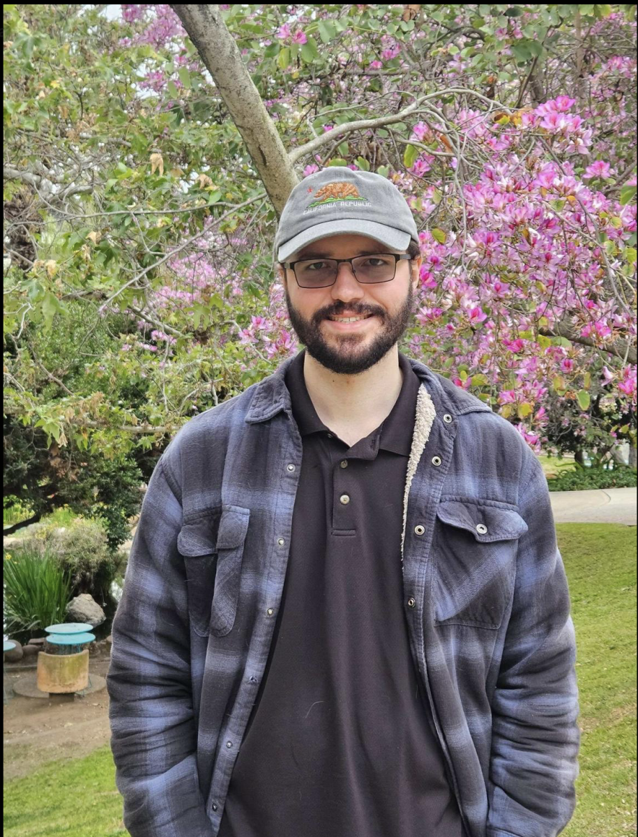 Jacob Houseman, Daily Aztec staff writer photographed on San Diego State University campus. (Photo by Victoria Houseman)