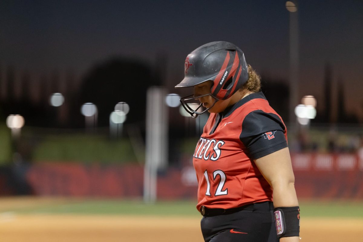 San Diego State loses to Fresno State 3-0 during game 4 of the Mountain West Softball Championship on Thursday, May 8, 2025 at SDSU Softball Stadium, Calif.