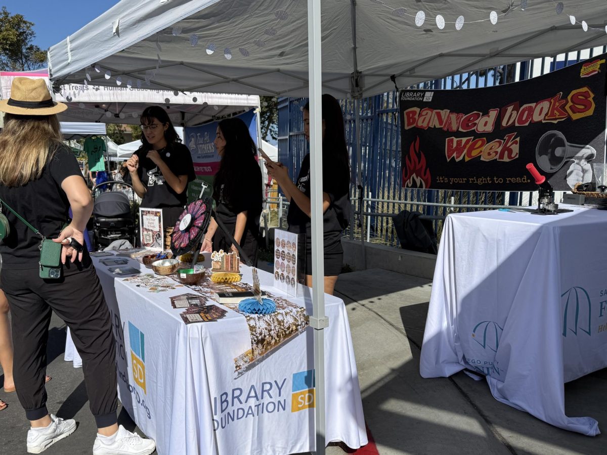 SDSU’s student-run Banned Books Week closes at La Jolla Open Aire Farmers Market