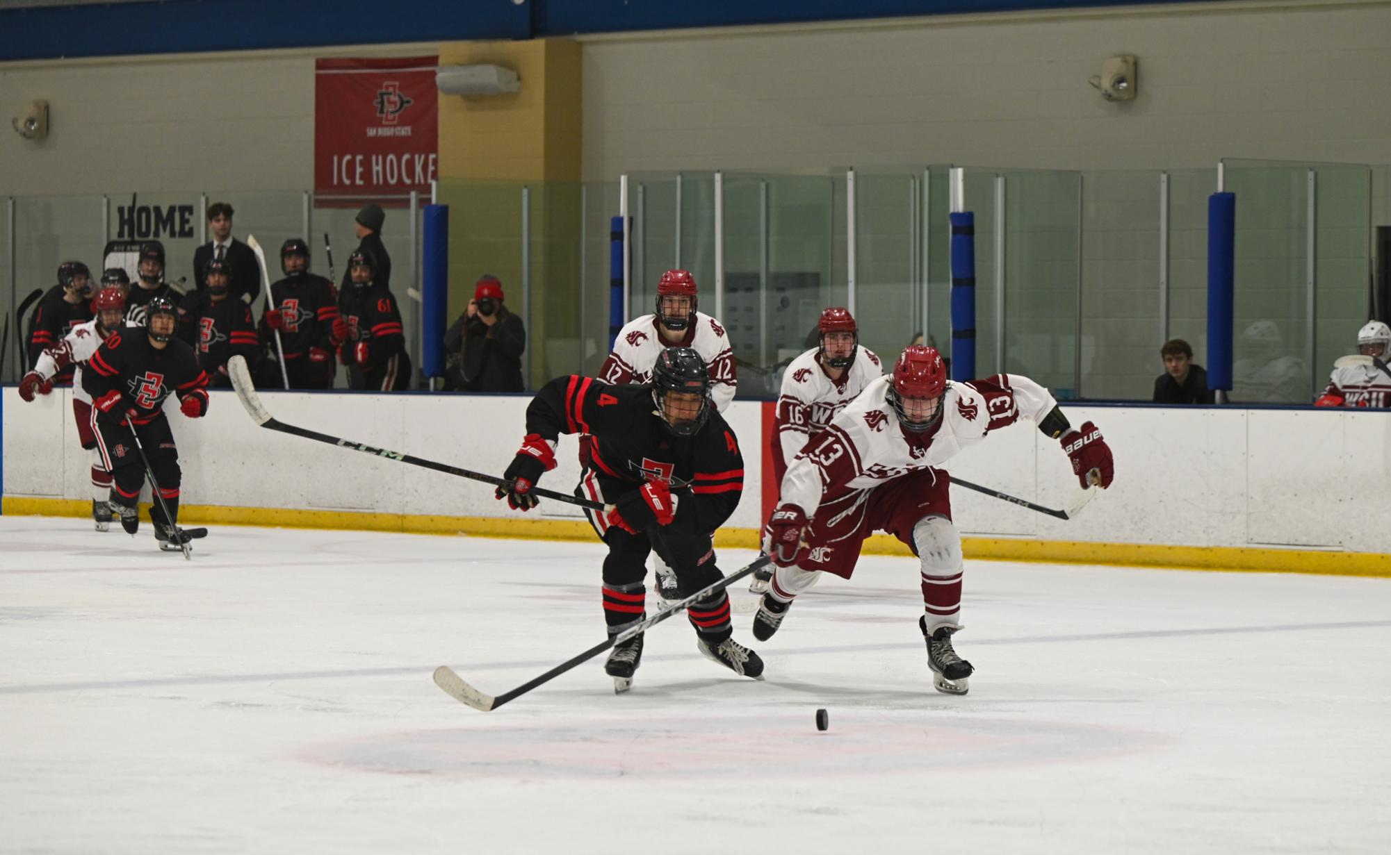 Photo Essay: Hockey Takes on the Washington State Cougars