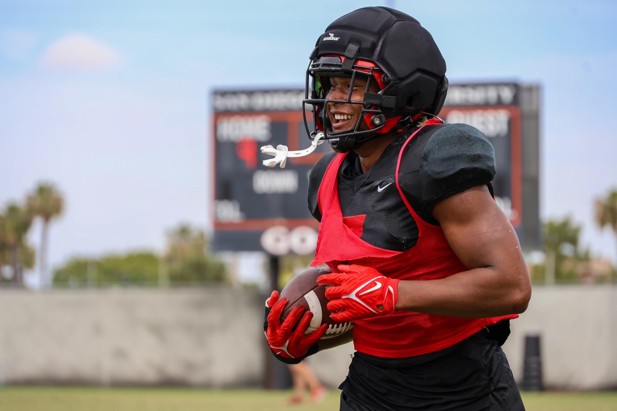 San Diego State's football team gets ready for their 2026 season ahead.