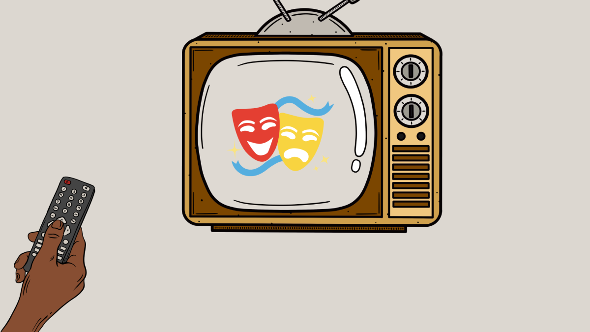 Graphic illustrates watching reality TV for the drama.