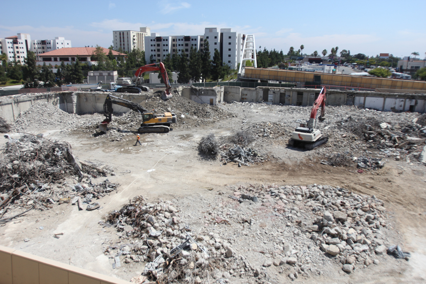 Aztec Center Demolition Complete