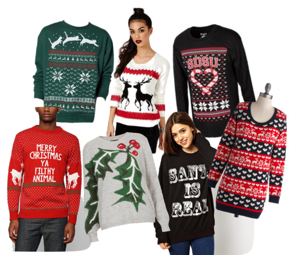 Ugly christmas sweaters are ugly no more