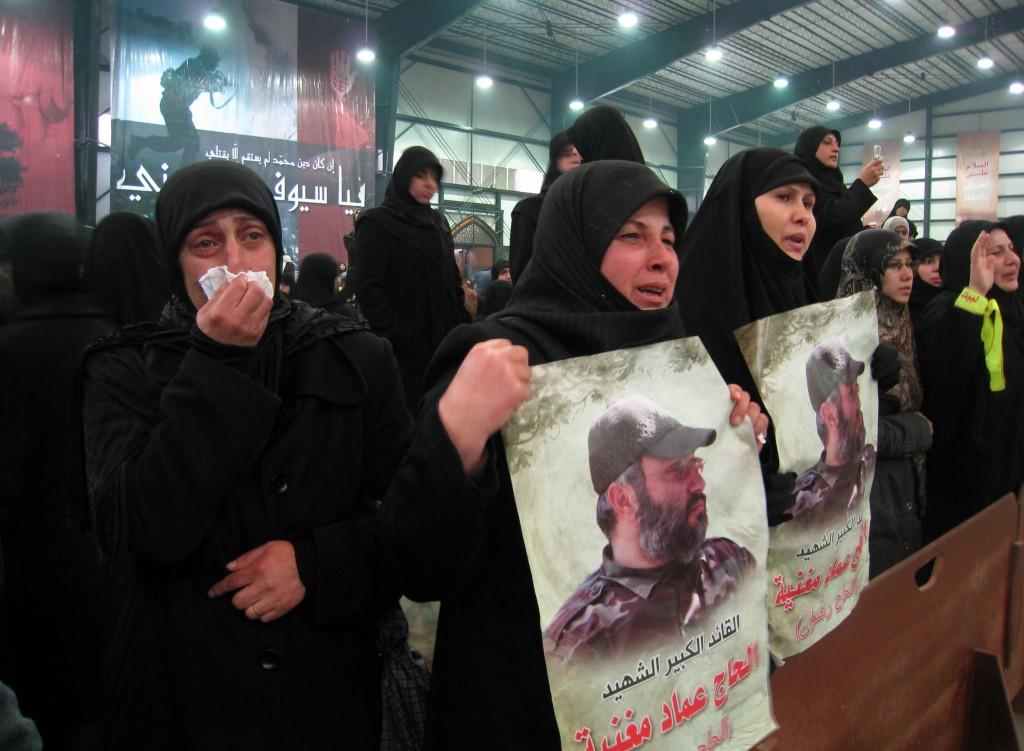 Lebanese women wept alongside thousands for the slain militant Imad al Mughniyeh, who was killed in Syria in February 2008 under mysterious circumstances. / MCT Campus