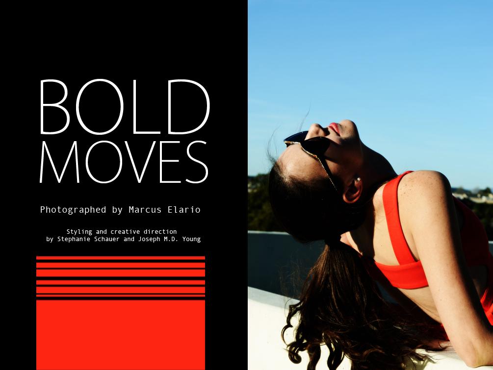 Fashion Photo Story: Bold Moves