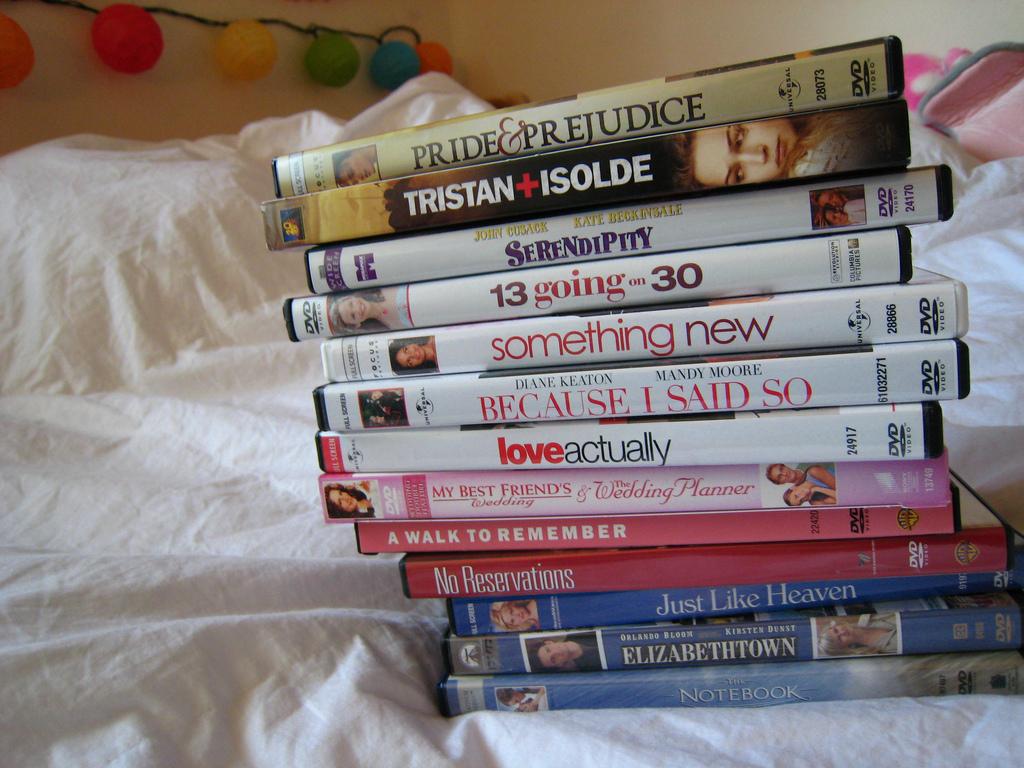 stack of movies
